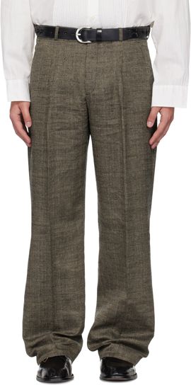 OUR LEGACY OUR LEGACY Brown Slack Trousers