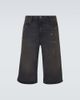 Our Legacy Our Legacy Capri Cut distressed shorts - 1