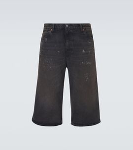 Our Legacy Our Legacy Capri Cut distressed shorts
