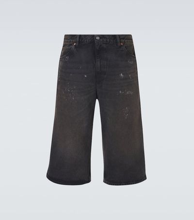 Our Legacy Our Legacy Capri Cut distressed shorts