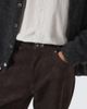 Our Legacy Our Legacy Carlson Cut suede bootcut pants - 5