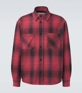 Our Legacy Our Legacy Checked cotton shirt
