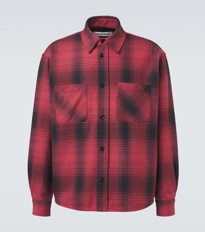 Our Legacy Our Legacy Checked cotton shirt