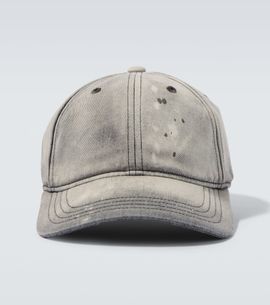 Our Legacy Our Legacy Distressed denim baseball cap