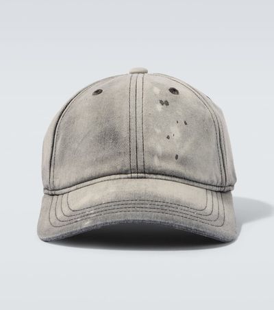 Our Legacy Our Legacy Distressed denim baseball cap