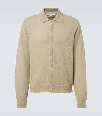 Our Legacy Our Legacy Evening wool and cashmere-blend cardigan