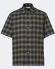 Our Legacy Our Legacy Every checked cotton and wool shirt - 1