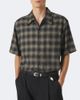 Our Legacy Our Legacy Every checked cotton and wool shirt - 3
