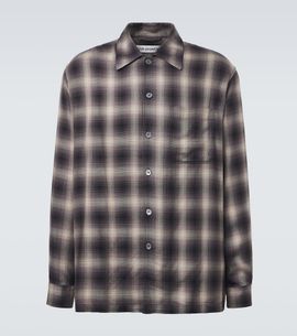 Our Legacy Our Legacy Every checked TENCEL® flannel shirt