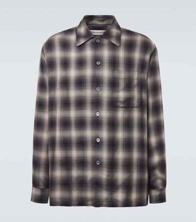 Our Legacy Our Legacy Every checked TENCEL® flannel shirt