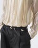 Our Legacy Our Legacy Every georgette tuxedo shirt - 6