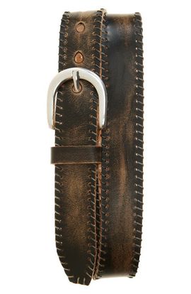 OUR LEGACY OUR LEGACY Friday Whipstitch Leather Belt