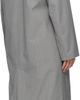 OUR LEGACY OUR LEGACY Gray & Blue Capital Coat - 3