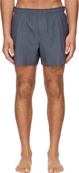OUR LEGACY OUR LEGACY Gray Boxer Swim Shorts