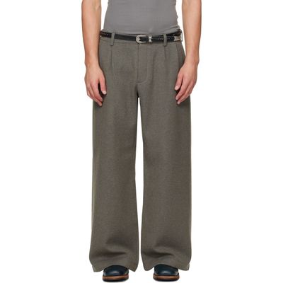 OUR LEGACY OUR LEGACY Gray Bridge Chino Trousers