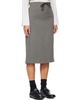 OUR LEGACY OUR LEGACY Gray Crush Midi Skirt - 2