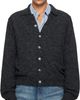 OUR LEGACY OUR LEGACY Gray Evening Polo Cardigan - 1