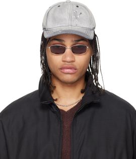 OUR LEGACY OUR LEGACY Gray Faded Ball Cap