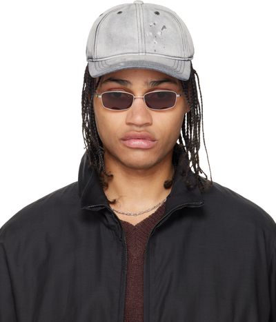 OUR LEGACY OUR LEGACY Gray Faded Ball Cap