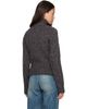 OUR LEGACY OUR LEGACY Gray Flight Zip Cardigan - 3