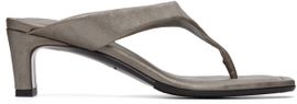 OUR LEGACY OUR LEGACY Gray Karasu Heeled Sandals