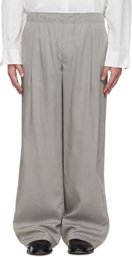 OUR LEGACY OUR LEGACY Gray Leisure Trousers