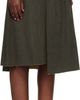 OUR LEGACY OUR LEGACY Gray Origami Midi Skirt - 2