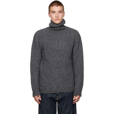 OUR LEGACY OUR LEGACY Gray Popover Turtleneck
