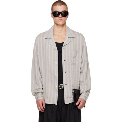 OUR LEGACY OUR LEGACY Gray Private Shirt