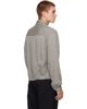 OUR LEGACY OUR LEGACY Gray Sift Zip Shirt - 3