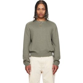 OUR LEGACY OUR LEGACY Gray True Roundneck Sweater