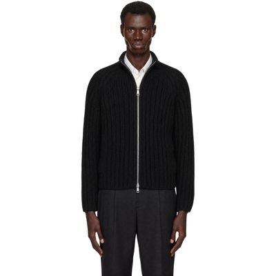 OUR LEGACY OUR LEGACY Gray Ultra Zip Funnel Cardigan