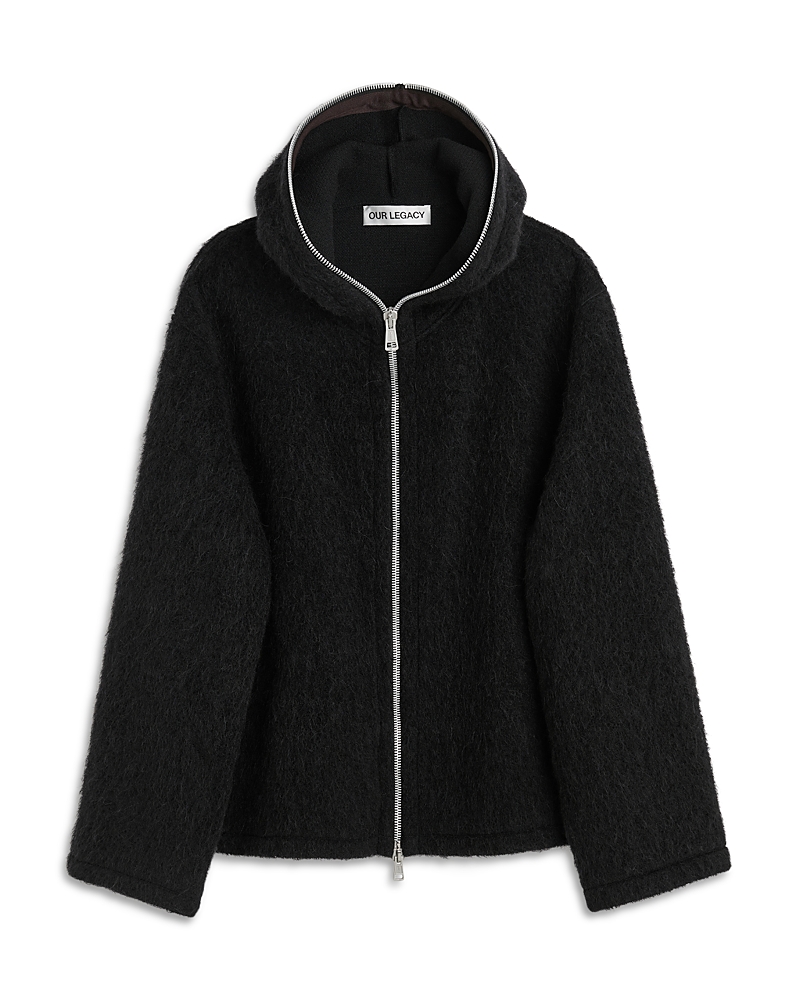 Our Legacy Our Legacy Hairy Full Zip Hooded Jacket