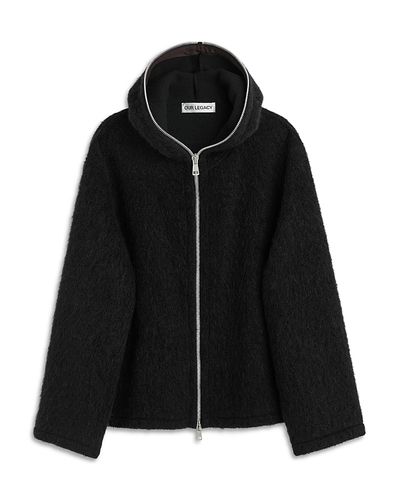 Our Legacy Our Legacy Hairy Full Zip Hooded Jacket