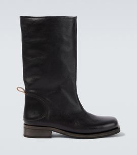 Our Legacy Our Legacy Haul Camion leather mid-calf boots