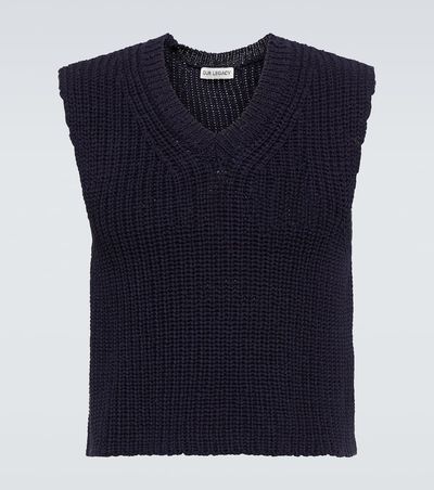 Our Legacy Our Legacy Intact ribbed-knit cotton sweater vest