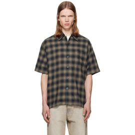 OUR LEGACY OUR LEGACY Khaki & Navy Every Shortsleeve Shirt