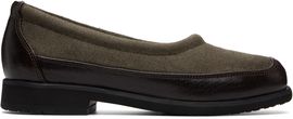 OUR LEGACY OUR LEGACY Khaki Bohemian Slipper Loafers