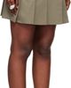 OUR LEGACY OUR LEGACY Khaki Girdle Miniskirt - 2