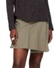 OUR LEGACY OUR LEGACY Khaki Girdle Miniskirt - 4