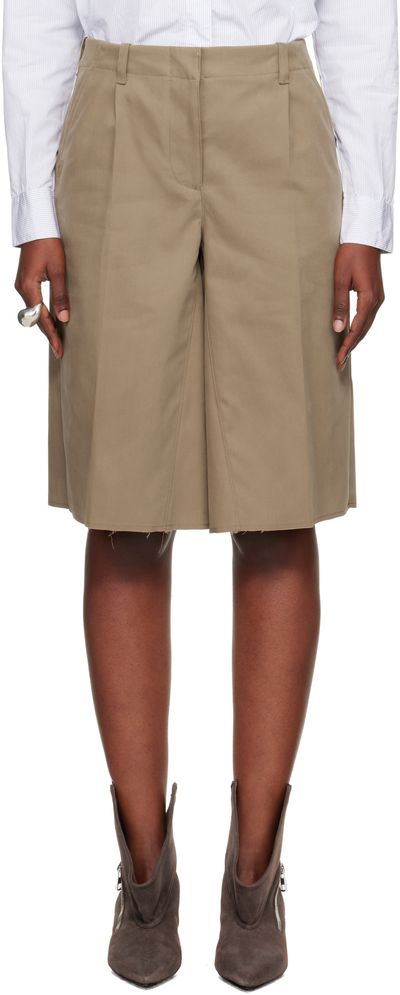 OUR LEGACY OUR LEGACY Khaki Jumbo Shorts