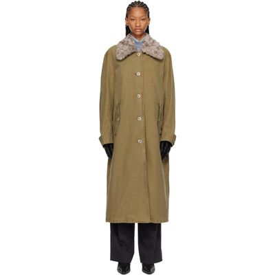 OUR LEGACY OUR LEGACY Khaki Tundra Coat