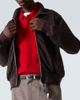 Our Legacy Our Legacy Mob ribbed-knit cotton-blend bomber jacket - 5