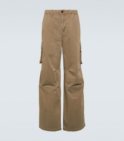 Our Legacy Our Legacy Mount herringbone cotton cargo pants