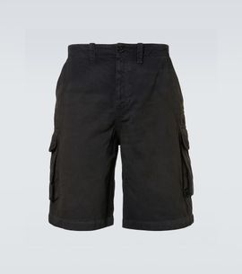 Our Legacy Our Legacy Mount herringbone cotton cargo shorts