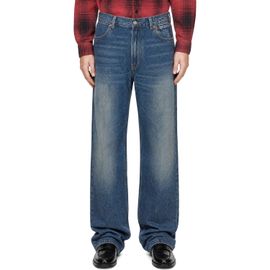 OUR LEGACY OUR LEGACY Navy Carlson Cut Jeans