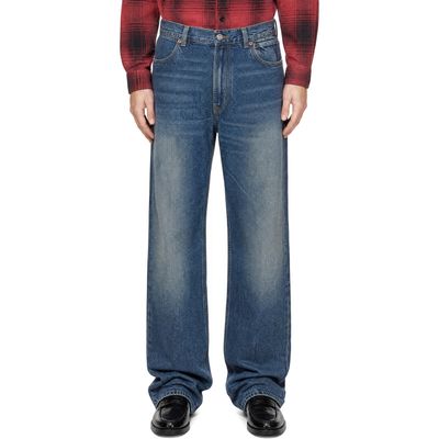 OUR LEGACY OUR LEGACY Navy Carlson Cut Jeans