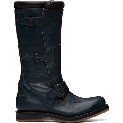 OUR LEGACY OUR LEGACY Navy Excite Boots