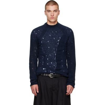 OUR LEGACY OUR LEGACY Navy Rider Sweater