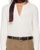 OUR LEGACY OUR LEGACY Off-White Fine Henley - 1